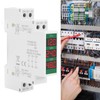 DIN Rail Voltage Meter DC11-310V Voltmeter with 3 Digit LCD