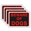 Beware of Dog Signs for Fence Dog Metal Warning Sign