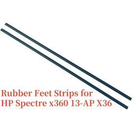 HSSDTECH Laptop Bottom Cover Rubber Feet Strips Replacement for HP Spectre x360 13-AP X36 Bottom Cover Rubber Non-Slip Bumper Feet Strips Dark Blue (2PCS)