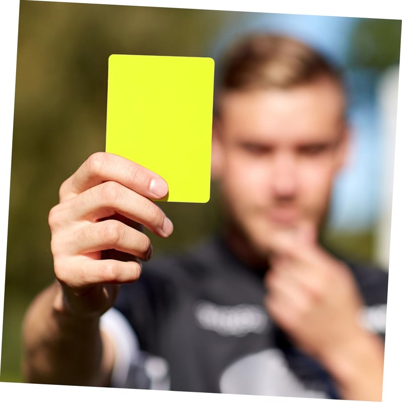 WHAMVOX Complete Soccer Referee Kit 14pc Red Yellow Match Cards