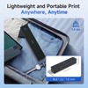 iDPRT Portable Printer Wireless for Travel, Bluetooth Thermal Printer Support