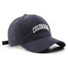 Colorado Hat Unisex Solid Color Baseball Cap Sun Hat for