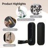 ShinYue Foldable Wall Hooks Heavy Duty - Zinc Alloy Hidden