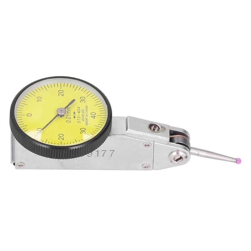 32mm Dial Indicator High Sensitivity Leverage Measuring Gauge with Ruby