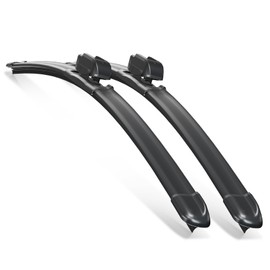 VENRAIN 26"+22" Premium Windshield Wiper Blades – Quiet, Streak-Free, All-Season Performance | High-Grade Neoprene Rubber, J-Hook Quick Install | Fits Cars, SUVs & Trucks (Set of 2)