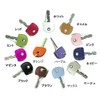 HERBE Cowhide Leather Key Cover, Select Color, Key Cap, Key