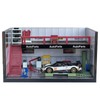 1/64 Scale Garage Diorama Display Case, Prebuilt Auto Repair Shop