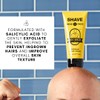 Bee Bald SHAVE Premium Shaving Cream Goes On Light &