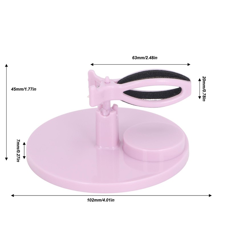 Nail Polish Bottle Holder Anti Spill Adjustable Angle Tilted Nail