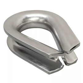 5 PC 5/16" HEAVY DUTY Stainless Steel Wire Rope Thimble Marine