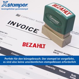 X-Stamper Booked Blue
