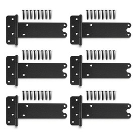 Pubotlu 6 Pack 8" Door Hinges,300 Lbs Capacity Heavy Duty Gate Hinges