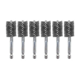 WICKED Professional ID Copper Tube Pipe Cleaner Replacement Brushes (3/4" (6-Pack)) New Box