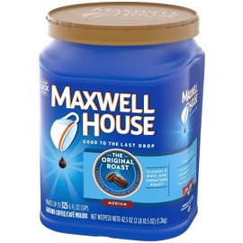 Maxwell House Original Medium Roast Ground Coffee 42.5 oz Canister