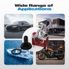 Marine Toggle Switch, Malictele SPST 2Pin Waterproof ON/Off Toggle Switch12V