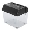 Desktop Mini Paper Shredder, Portable Strip Cut Shredder for Home