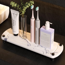 Slow Slog Sink Organizer Fast Dry, Instant Dry Sink Caddy, Bathroom Sink Organizer, Stone Sink Tray, Instant Dry Sink Organizer for Kitchen