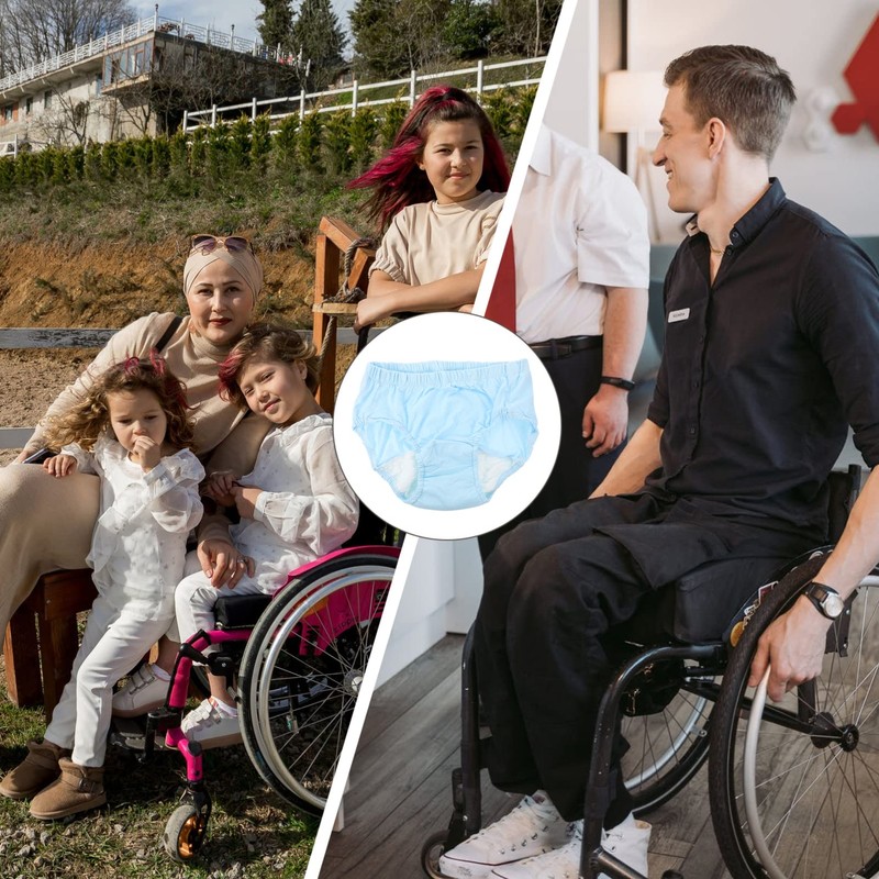 FOMIYES Elderly Anti- Waterproof Brief Disabled Men’s Boys Costumes Patients