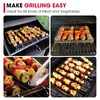 Unicook Upgraded Stainless Steel BBQ Shish Kabob Set, Large Foldable