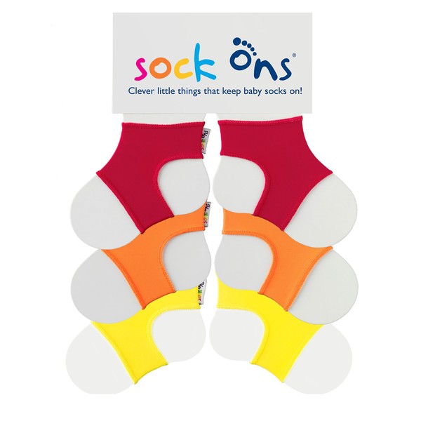 Sock Ons - Baby Sock Holders - 0-6 Months -