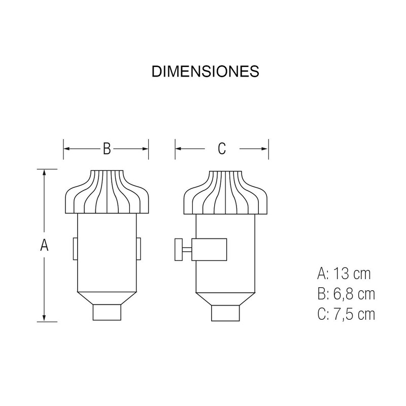 Neutral Acid Filter Neutralises the acid condensate generated by the