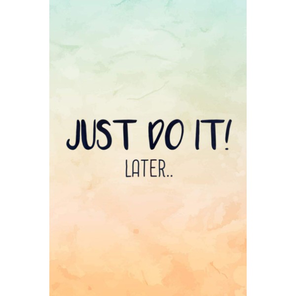 Hexagonal Graph Paper - Just do it later Funny Sarcastic