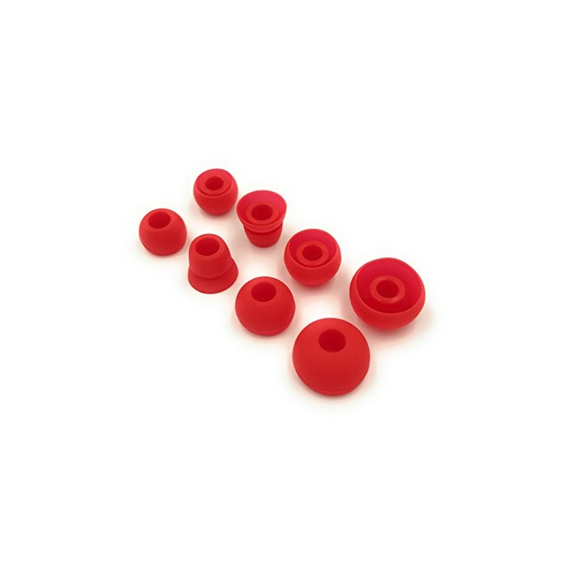 Red Replacement Earbud Tips for Beats Powerbeats3 Wireless Stereo Headphones
