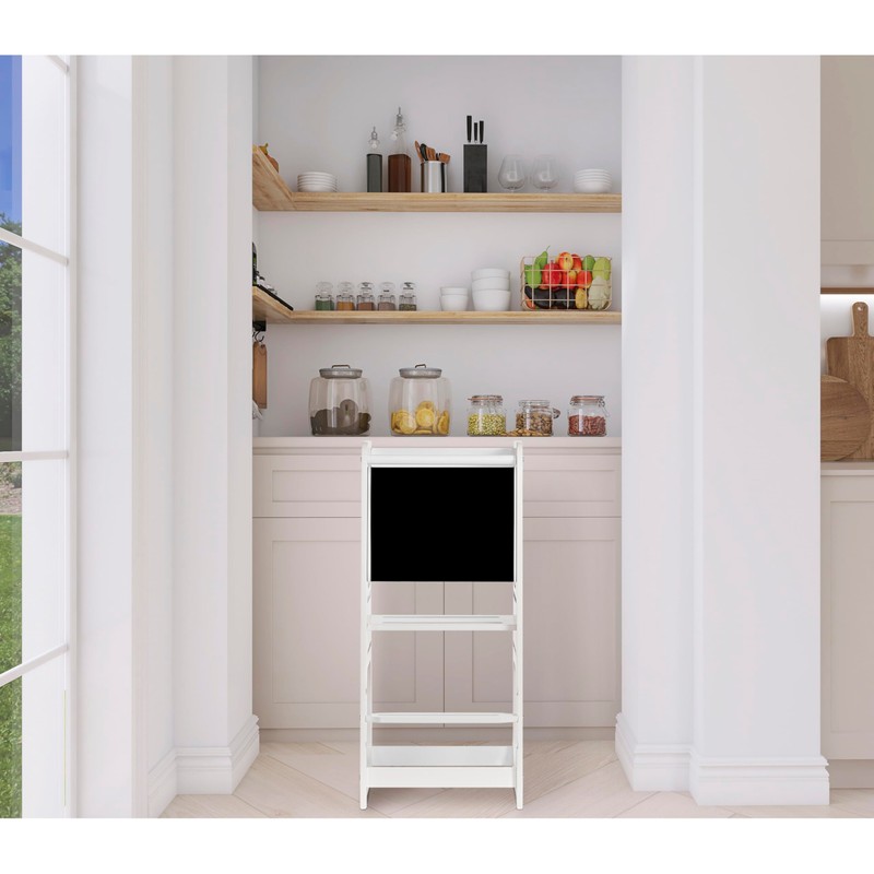 Dream On Me Explora Tower & Step Stool in White