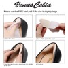 VenusCelia Women's Lewin Pump Chunky Heel Shoe, Nude Suede, 5