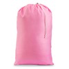 Nylon Laundry Bag - Locking Drawstring Closure and Machine Washable.
