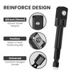 4-Pack Impact Socket Adapter Set – 1/4" to 3/8" Drill