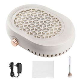 ESUOHYM Professional Nail Dust Collector with Strong Suction, Quiet Adjustable Nail Dust Collector for Acrylic Nails, Upgraded Brushless Turbo Fan Nail Dust Collector, Salon & Home