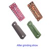 AOHOCA 2 pcs G10 Micarta Knife Handle Scales Slabs Knives