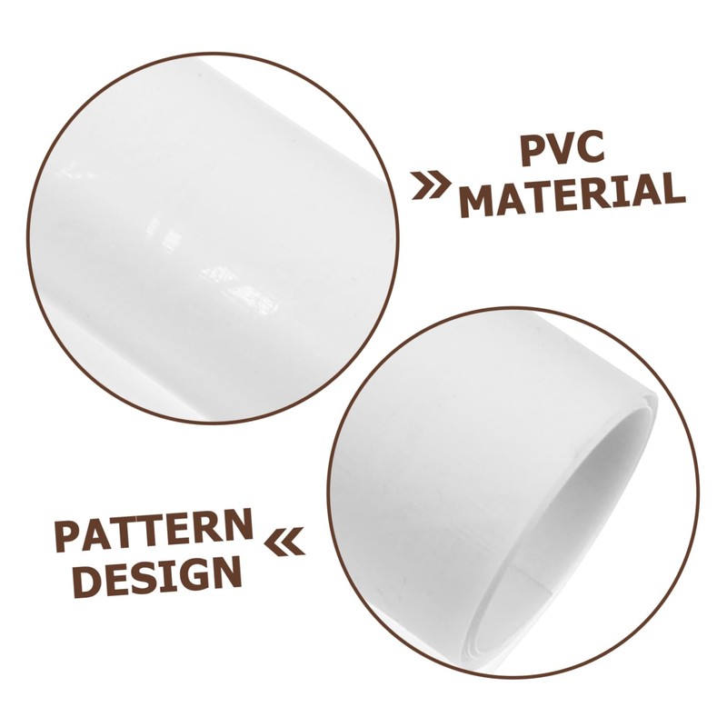 Outanaya 2pcs PVC Lampshade DIY Material Blocking Lamp Shade Material