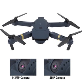 2.4G 4CH Foldable Portable Quadcopter FPV Wifi Camera App Control Drone (Wide angle 2MP)
