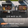 rumlick 100x39 inches Extra-Large Under Grill Mats for Outdoor Grill,
