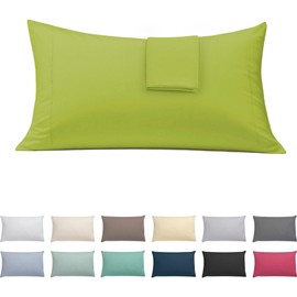 ECOMMERC3 | Extra Soft and Comfortable 90 Pillow Case - Pistachio Pillow Case Made in Spain, Breathable, Easy to Wash