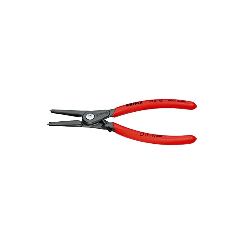 クニペックス KNIPEX 軸用精密スナップリングプライヤー 直4931-A2 ストレート 19-60mm