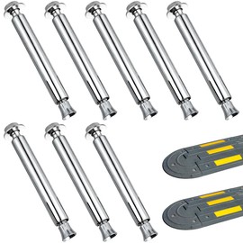 CORHAD Driveway Bolt Expansion Screws for Speed Bump Installation Concrete Asphalt Ground Screw Anchors 3.7 Inch Expansion Fasteners for Road and Driveway Use