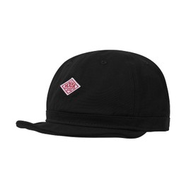 Clakllie Soft Short Bill Baseback Caps Anti Sweat Sunscreen Golf Dad Hats Flat Brim Trucker Hat Classic Strapback Hat,Black