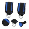 Mipcase 1pair Fitness Padded Ankle Straps for Leg Workouts Comfortable
