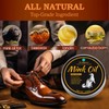 Feilove 6-in-1 Mink Oil Leather Conditioner and Cleaner Kit 3.52