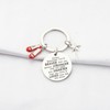 BNQL Wizard Oz Keyring Dorothy Ruby Gift Wizard Oz Inspired