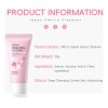 Hidratante Cuidado Facial Limpiador, Sakura Facial Wash 1pcs