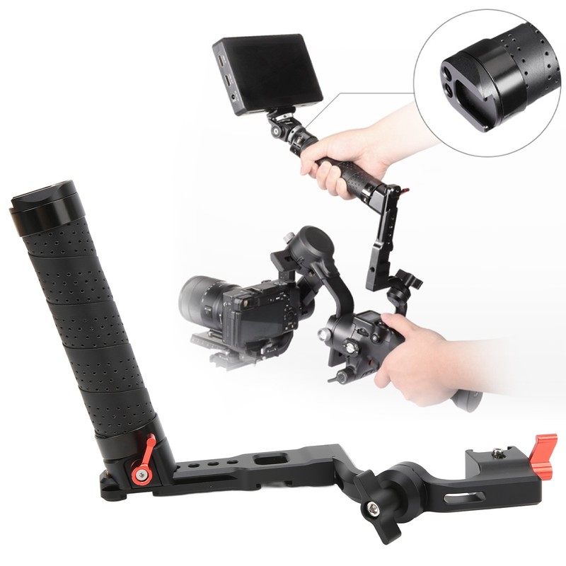 Multifunctional Stabilizer Handle Foldable Hand Grip Extension Bracket for DJI
