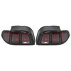 HECASA Tail Lights Assembly Compatible with 1996-1998 Ford Mustang Replacement