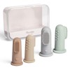 Moonkie - Cepillo de dientes para bebé, kit de limpieza