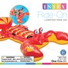 INTEX Giant Lobster Inflatable Pool Float: Animal Pool Toy For