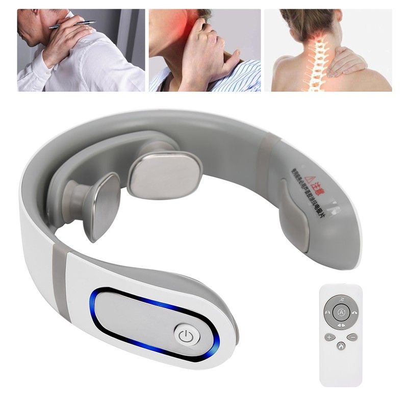 Neck Massager 42℃ Constant Temperature Hot Compress Electric Pulse Neck