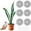 COZYDIG 6Pcs Plant Pot Grids,11.8Inch Plant Pot Cover with 30